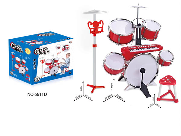 JAZZ DRUM SET 6611D, 6611D