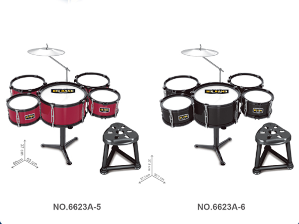 JAZZ DRUM SET 6623-5/6, 6623-5/6