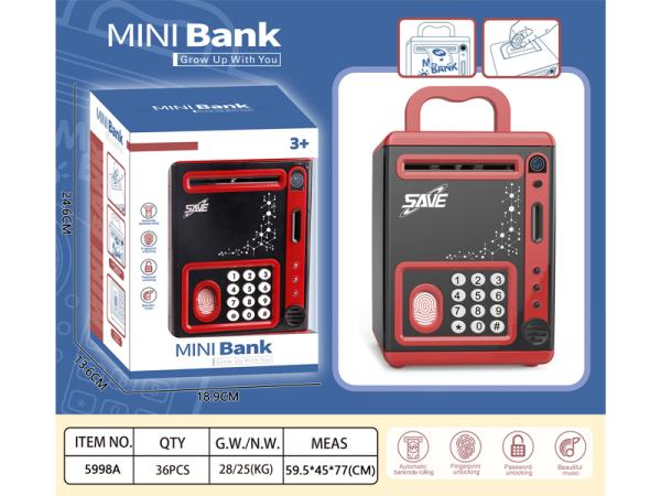 MINI BANK,PIGGY BANK ,SAVING BOX