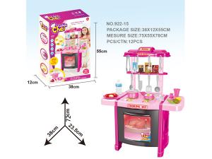 CHEF KITCHEN  SET 922-15 PINK