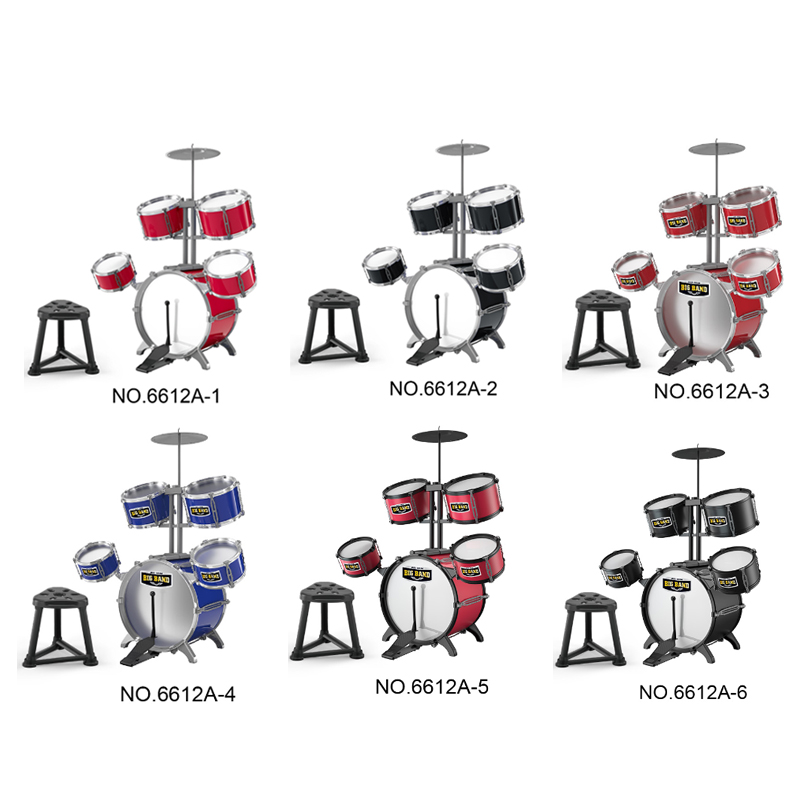 JAZZ DRUM SET 6612A, 6612A
