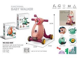 BABY WALKER ,LIGHT,MUSIC