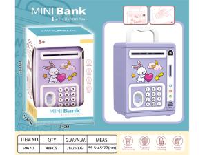 MINI BANK,PIGGY BANK ,SAVING BOX